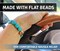 Natural Acupressure Nausea Relief Bracelets in Black - Kids and Adults Motion Sickness Bands - Set of 2 product 3